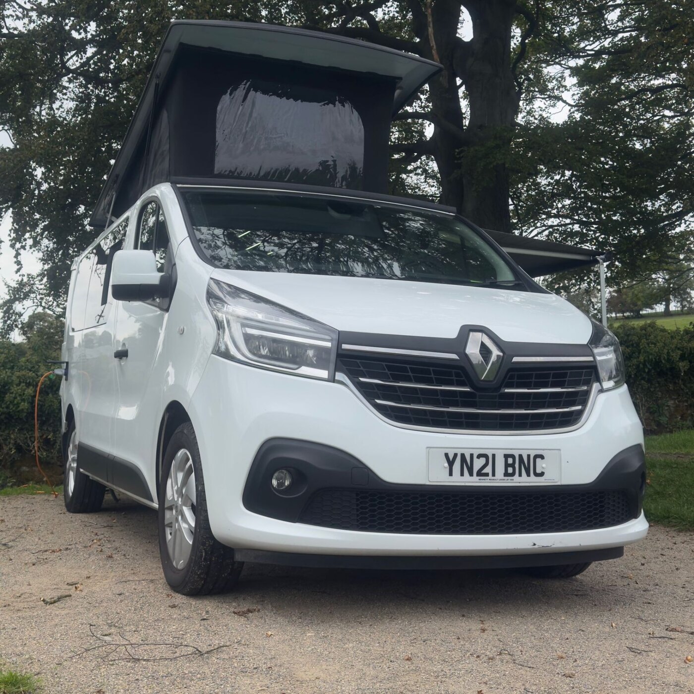 Lulu, the Universal Cool Campers Renault Trafic Sport campervan, exterior