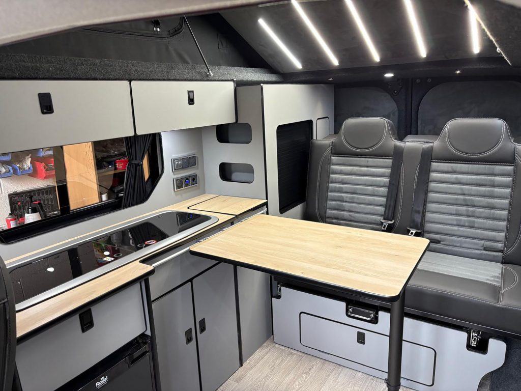 Universal Cool Campers Camper hire North of England Lulu internal